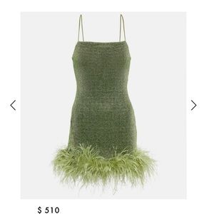 Lumiere Plumage minidress